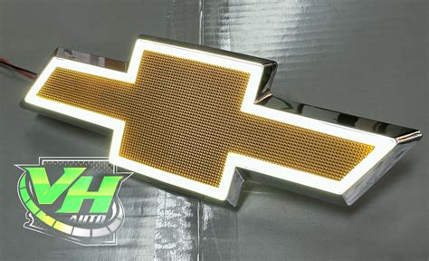 03 06 Led Chevy Silverado Bowtie “style 1” Emblem Vh Auto