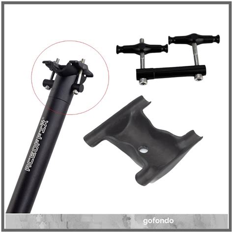 Aceoffix Saddle Clamp 56G For U Shape Seatpost Shopee Malaysia