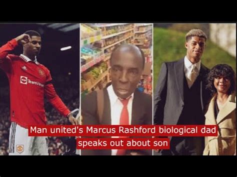 Man United S Marcus Rashfords Dad Speaks About Son Football YouTube