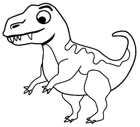 Desenhos De T Rex Para Colorir E Imprimir Como Fazer Em Casa