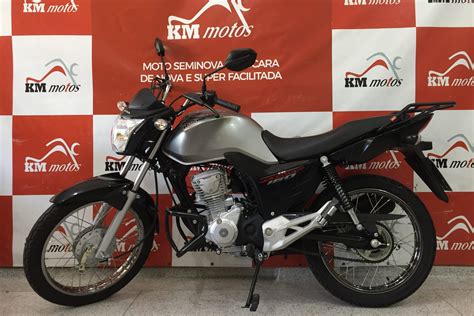 Honda Start Cinza Km Motos Sua Loja De Motos Semi Novas