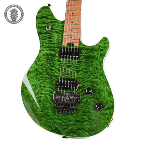 EVH Wolfgang WG Standard Quilt Maple Transparent Green > Guitars ...