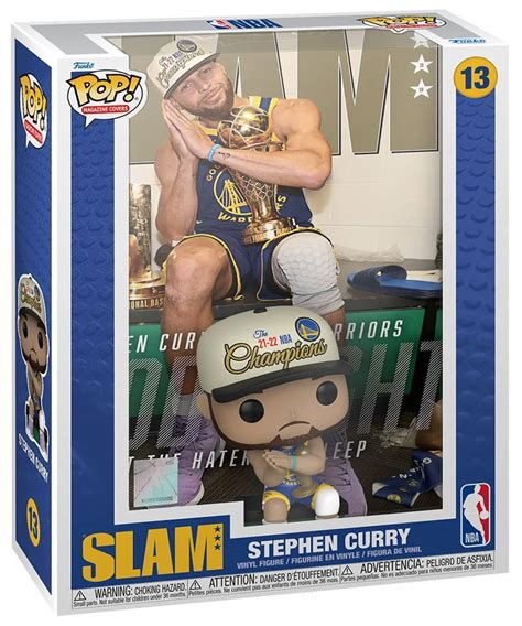 Figurine Pop NBA 13 Pas Cher SLAM Stephen Curry