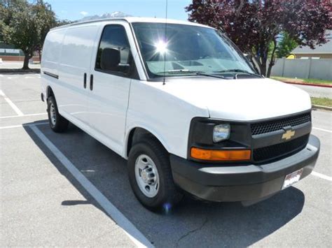 Sell Used Chevrolet Express Ton Cargo Van L V A C