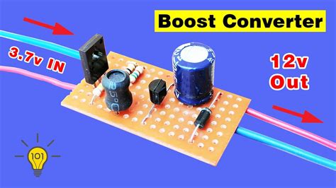 How To Make 3 7 Volt To 12 Volt Boost Converter DC DC Step Up