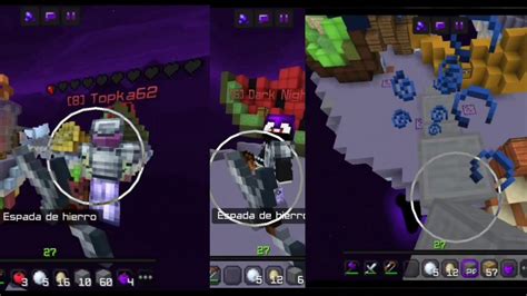 Jugando Una Partida Buena De Skywars Duo En Minecraft Cubecraft YouTube