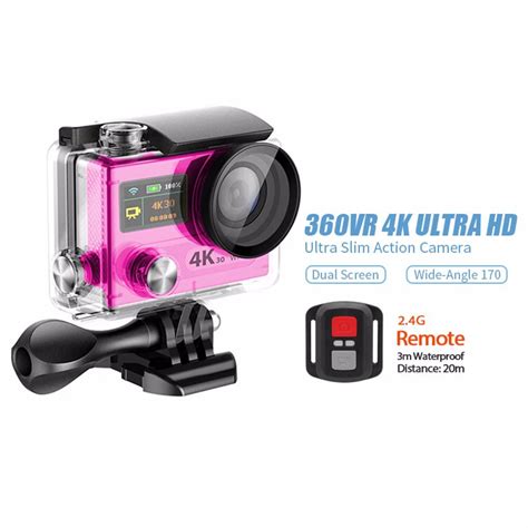 Action Camera 4k Wifi Waterproof Sports Camera Full Hd 4k 30fps 2.7k ...