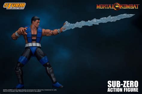 Mortal Kombat 3 VS Series Sub Zero Unmasked 1 12 Scale Figure