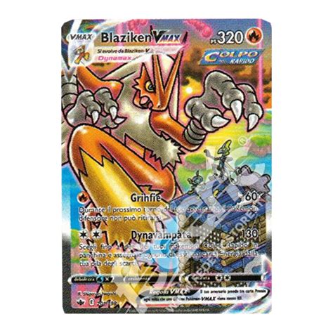 Blaziken Vmax Alternative Art It Mint Federicstore