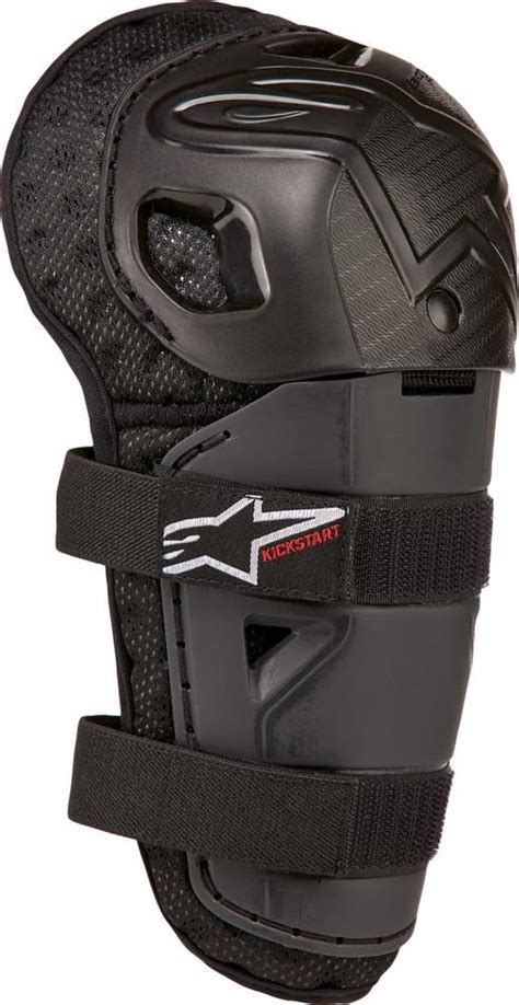 Alpinestars Tu Bionic Action Kickstart Rodillera Negro Rojo