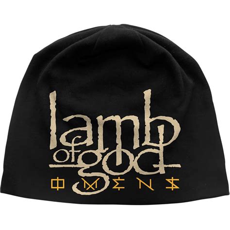 Lamb Of God Omens Black Beanie Hat Eyesore Merch