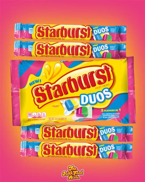 Coming Soon: Starburst Duos - The Junk Food Aisle