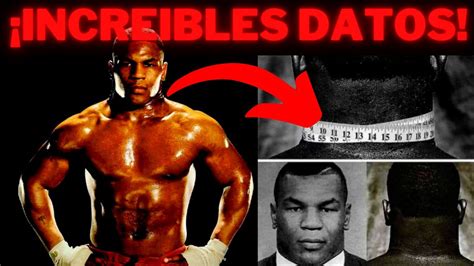 LAS INCREÍBLES CURIOSIDADES FISICAS DE MIKE TYSON QUE QUIZAS NO