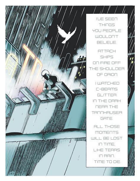 Tears In Rain Blade Runner Print On Storenvy