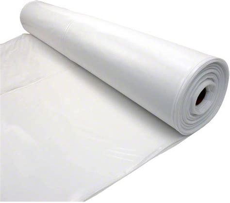 Farm Plastic Supply 10 Mil White Plastic Sheeting 20 X 100