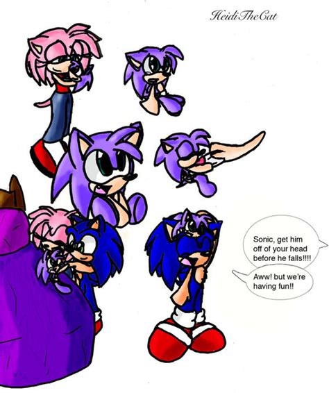 Sonic, Amy, and Son by SonicsChilidog on DeviantArt