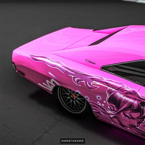 Dom S Charger Gets Suki Edition Makeover In Fast Pink Autoevolution