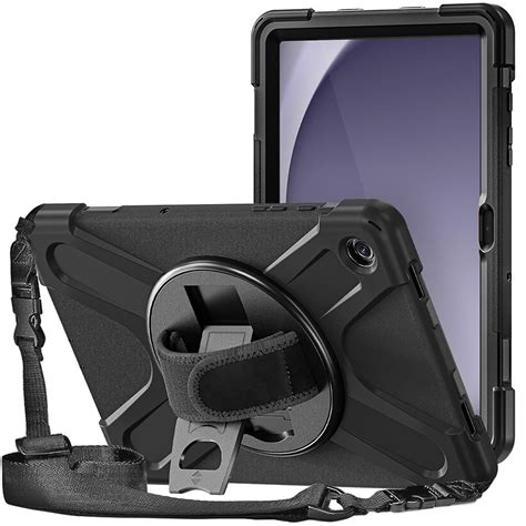 360 Hand Holder Strap Shockproof Case For Samsung Galaxy Tab A9