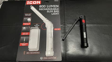 Icon Lumen Led Rechargeable Work Light Unboxing Overview Youtube