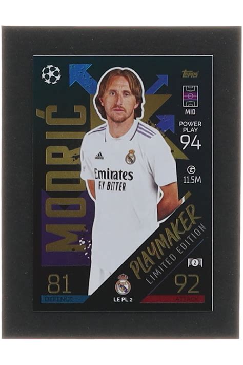 Luka Modric 2021 22 Topps Match Attax UEFA Champions And Europa League