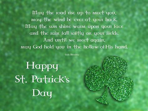 Happy Saint Patrick S Day Blessing Saint Patricks Day Irish Happy