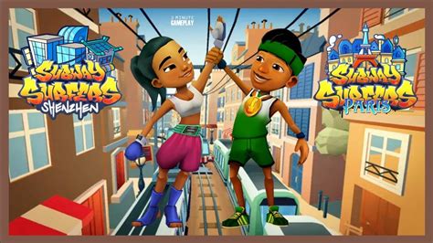 Subway Surfers Shenzhen Tag Team Paris Minute Gameplay