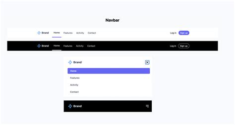 Navbar - Tailwind Component