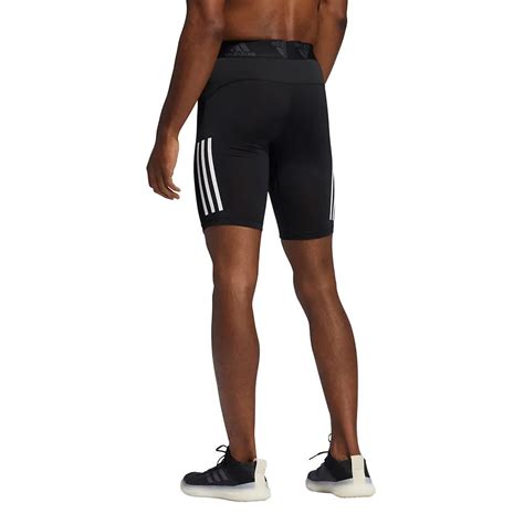 Adidas Techfit 3 Stripes Short Tight Black Traininn