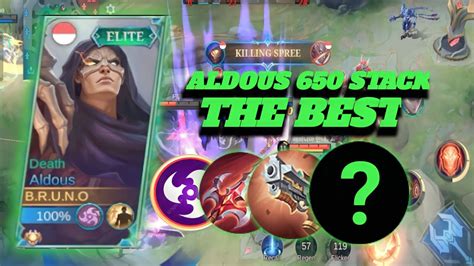 ALDOUS MLBB ALDOUS FULL STACK 650 Epic Comeback Mobile Legends