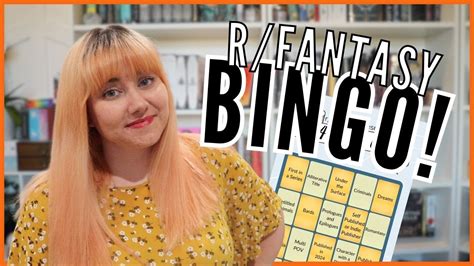 Books To Read This Year R Fantasy Bingo Tbr Youtube