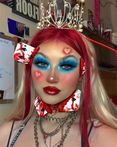 Queen Of Hearts Makeup Look