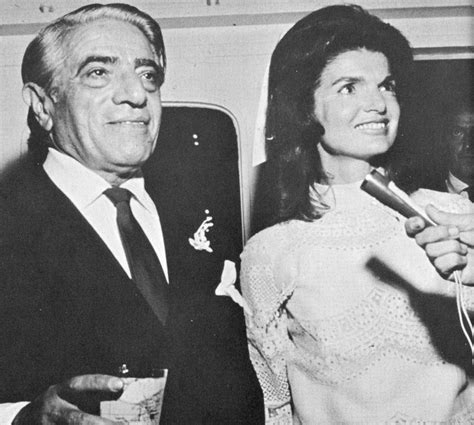 Aristotle And Jackie Onassis Talk With A Reporter At Their Wedding