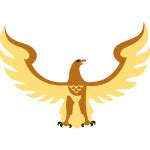 Golden goshawk | Free SVG