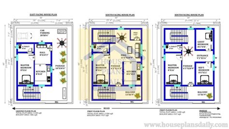 Square Feet House Plan With Car Parking X House House