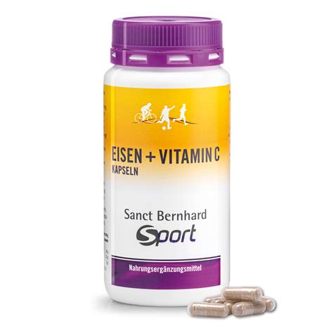 Sanct Bernhard Sport Eisen Vitamin C Kapseln Jetzt Sicher Online Kaufen