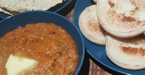 Butter Pav Bhaji 😋 Recipe By Anoli Vinchhi Cookpad