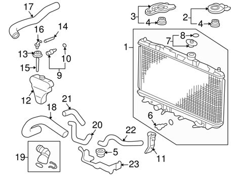 25940 RAA 010 Pipe D Atf 2003 2007 Honda Accord Genuine Honda Parts