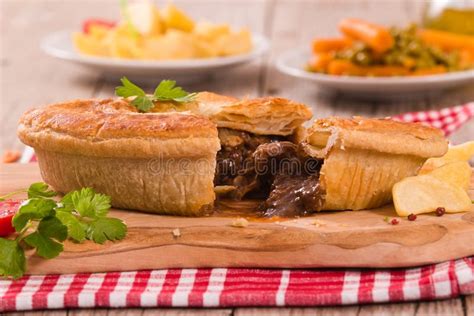 Steak Pie Fries Peas Gravy Stock Photos - Free & Royalty-Free Stock ...