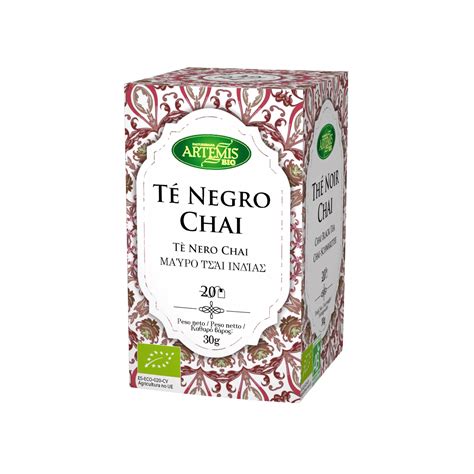 Té negro Chai ECO BIO Herbes del Moli