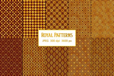 Royal Patterns Maroon Graphic by Anjana Designs · Creative Fabrica