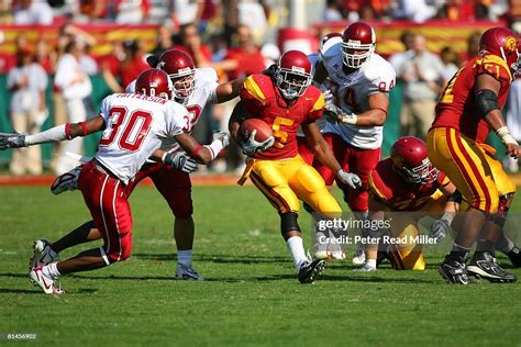 Usc Reggie Bush In Action Rushing Vs Washington State Los Angeles News Photo Getty Images