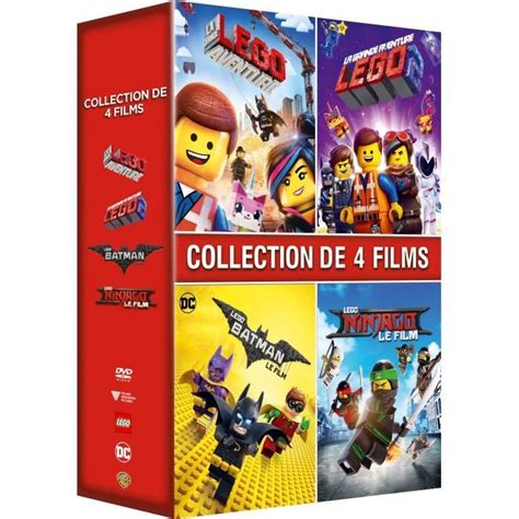 Coffret DVD Intégrale Lego 4 Films La Grande Aventure Lego La