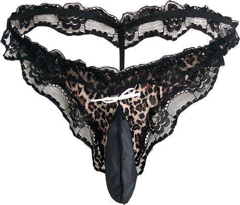Amazon CHICTRY Sexy Mens Lace Floral G String Pouch Briefs Crossdress Sissy Gay Underwear