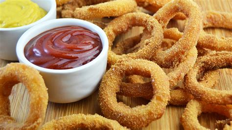 Aros De Cebolla Crujientes Onion Rings