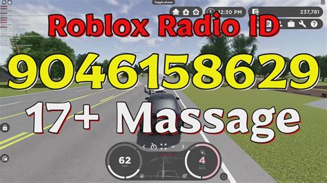 Massage Roblox Radio Codes Ids Youtube