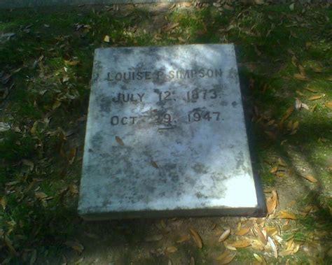 Elizabeth Louise Poindexter Simpson Find A Grave Memorial