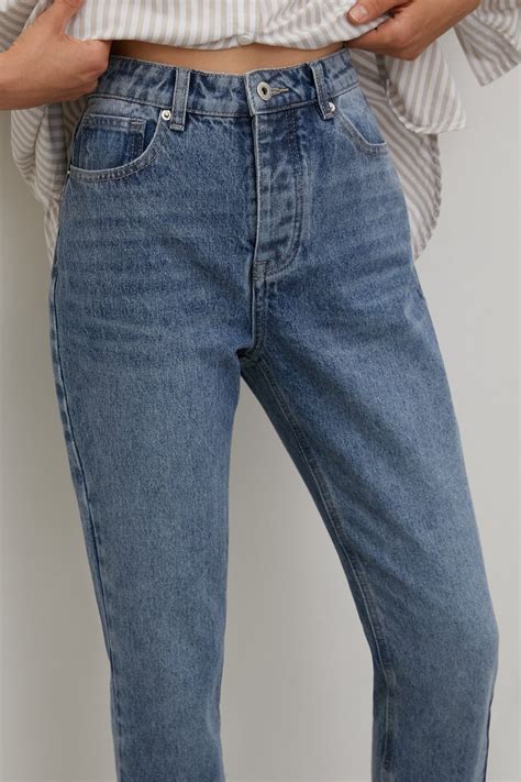 Джинсы straight fit женские, цвет Темно-cиний (арт: FAC15011) - купить ...
