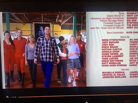 In the closing credits sequence of Dodgeball (2004), Amber is pregnant