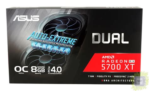 Обзор видеокарты ASUS Dual Radeon RX 5700 XT EVO OC GreenTech_Reviews