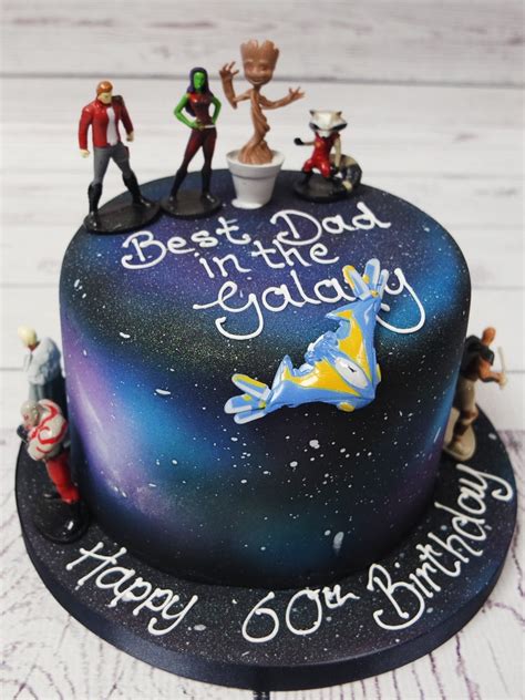 Crafty Cakes Exeter Uk Guardians Of The Galaxy Cake